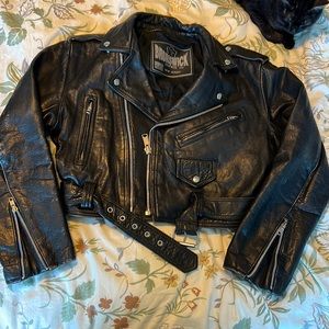 Black Genuine Leather Jacket